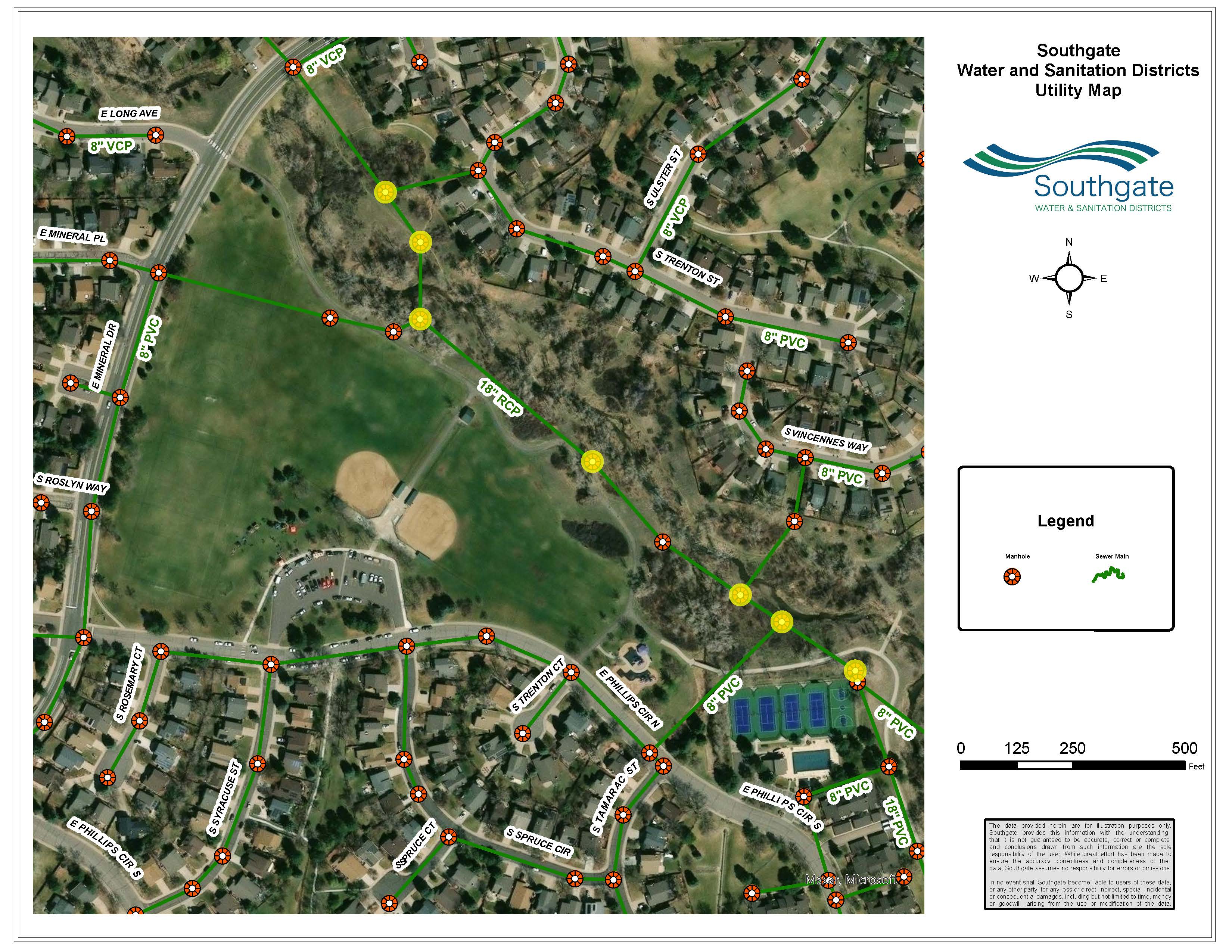 Manhole Area 1 Exhibit