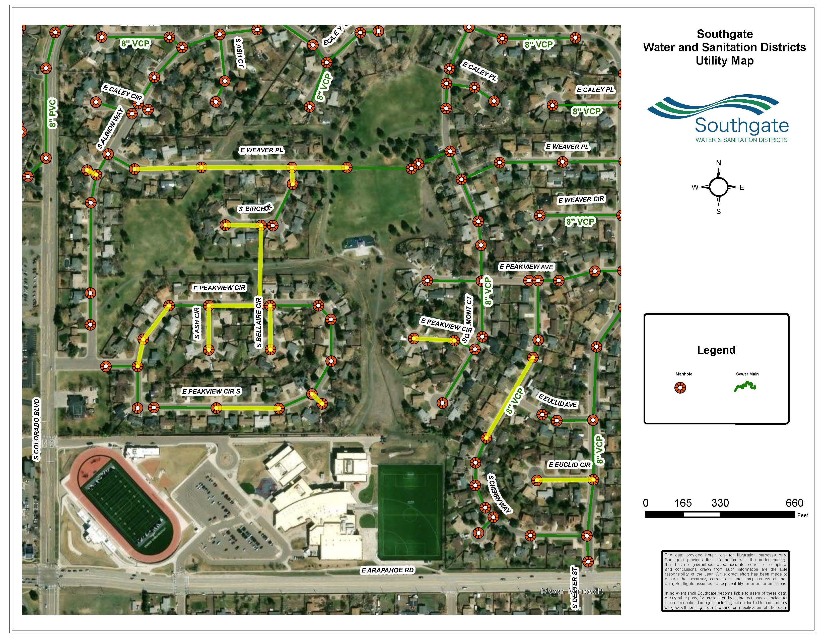 Sewer CIPP Area 1 Exhibit